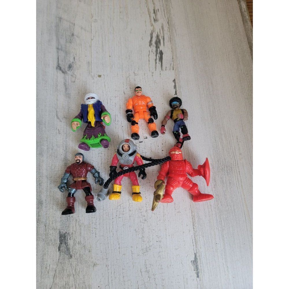 Variety action figure knight disco armor diver toy set‎